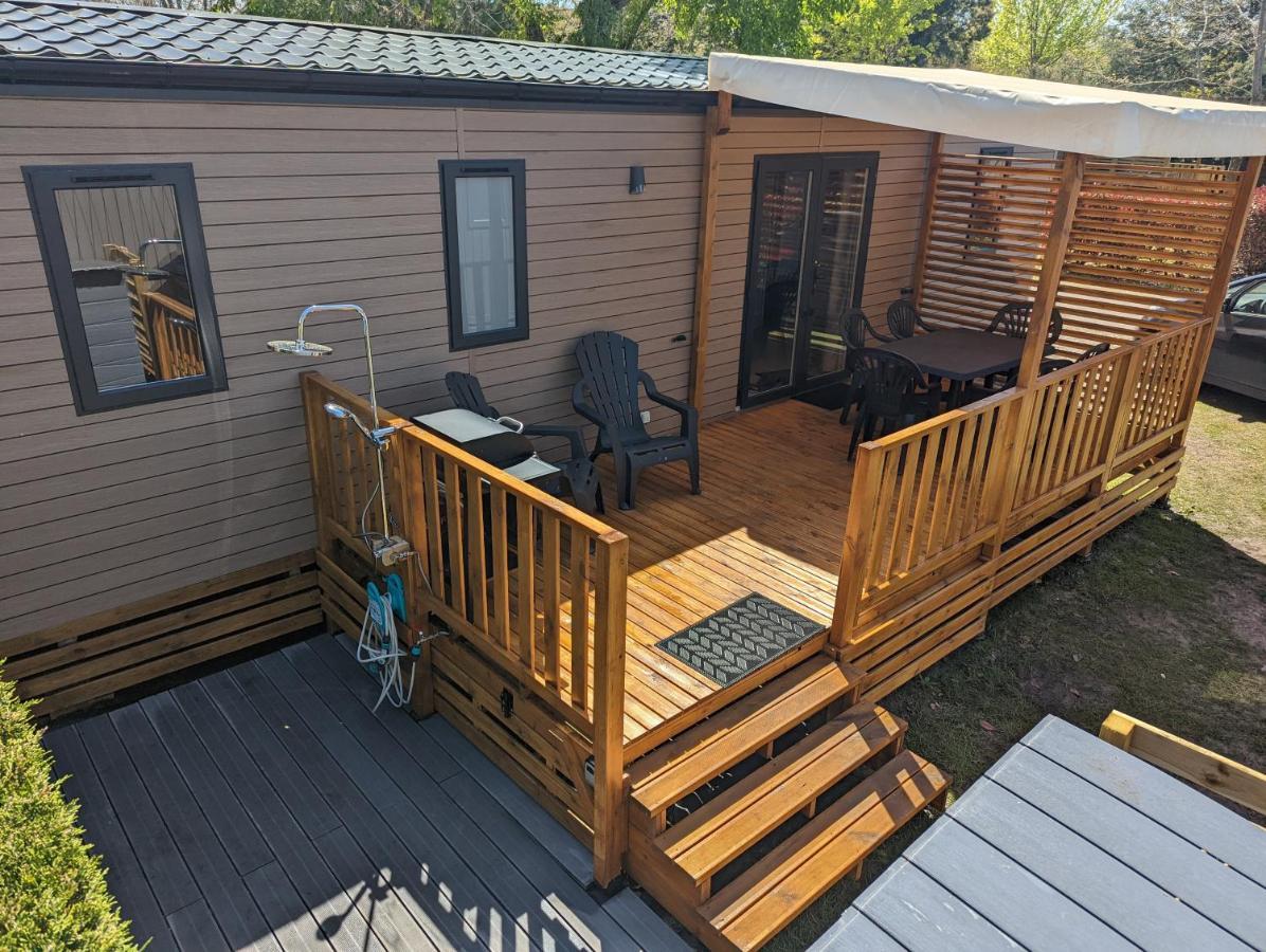 200M De La Plage Bungalow Luxe De 44M2 Menage Et Draps Inclus Camping 5 Etoiles Mayotte Lac Biscarrosse Koyobalys Exterior foto